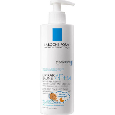 La Roche Posay Lipikar Baume AP+ M Ενυδατικό Balm Ανάπλασης Σώματος για Ευαίσθητες Επιδερμίδες 400ml